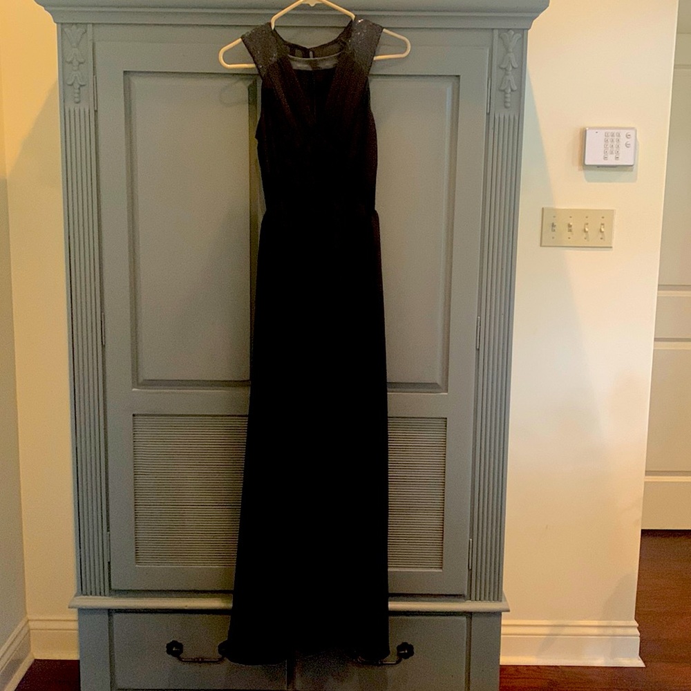 Black formal dress